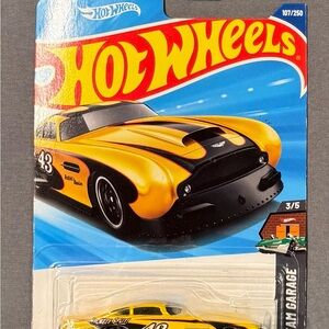 Hot Wheels Yellow and Black Aston Martin High Speed Edition 2025 series